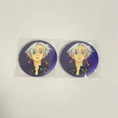 東京リベンジャーズ　黒川イザナ　マットメタリック缶バッジ　くるみたぴぬい　その他 東京リベンジャーズ_メタリック缶バッジ vol.2 (黒川イザナ) | 東京