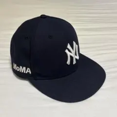 MoMA NEWERA ネイビー キャップ