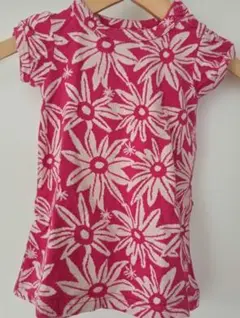 JUNK STORE キッズ 半袖ワンピース 80cm 花柄のサムネイル