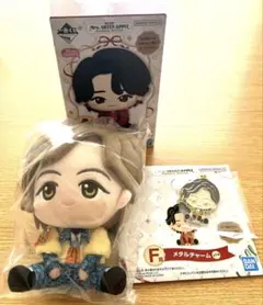 ミセスグリーンアップル　一番くじ　A賞　ぬいぐるみ 藤澤涼架　メタルチャーム