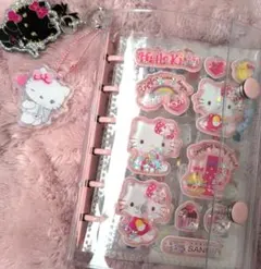 シール帳　完成品　キティ