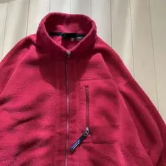 古着 メンズ patagonia シンチラ フリースジャケット 赤 L USA製