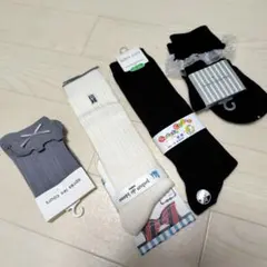 【新品】女児ハイソックス＆ソックス 全４足セット