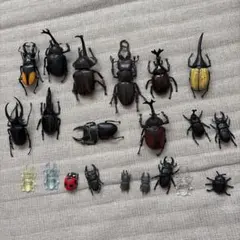 昆虫 フィギュア まとめ売り カブトムシ クワガタ