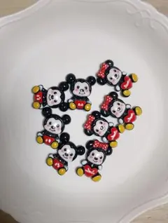 新品デコレーションパーツ　８セット　まとめ売り　プラパーツ　ホイップデコ