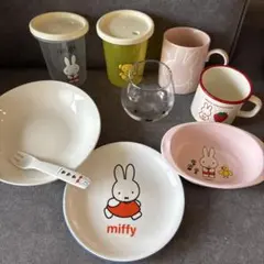 ミッフィーイラスト付き子ども用食器セット フェリシモ 新品未使用品