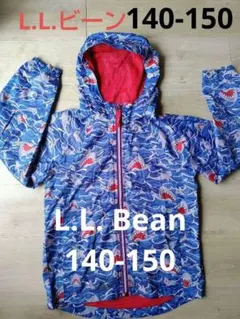 L.L.Bean ナイロンジャケット　パタゴニア モンベル　サメ柄