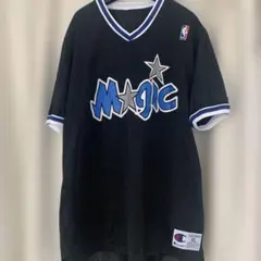 【USA製】Champion製 NBA Orlando Magic ゲームシャツ