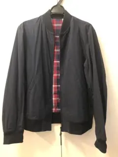 UNIQLO and JW Anderson リバーシブルブルゾン　ネイビー