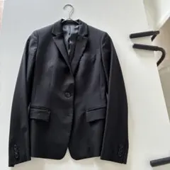 ユニクロ　テーラードジャケット　ブラック　S