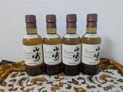 サントリー 山崎 シングルモルト ウイスキー 4本セット 180ml×4本