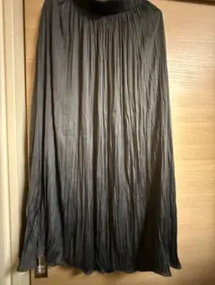 ZARA ロングスカート　グレー