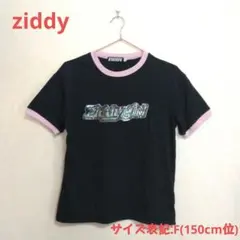 ZIDDY Ziddy girl リンガーTシャツ Fサイズのサムネイル