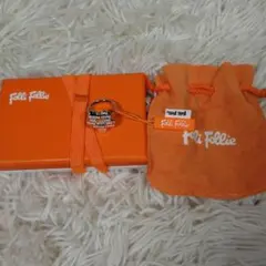 タグ付き Folli Follie フラワー 花 ロゴ リング 19 20号