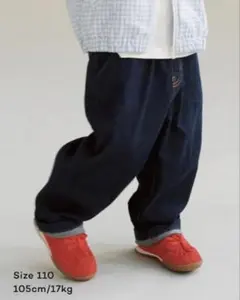 Konny ストレッチデニムパンツ　ネイビー　100cm