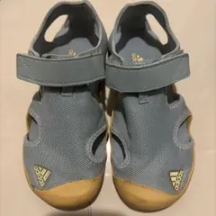 adidas ライトブルー サンダル 19