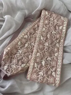 レース帯飾り 紐付き｜ハンドメイド