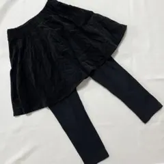 ブランシェス　スパッツ付きスカート　スカッツ　コーデュロイ　120