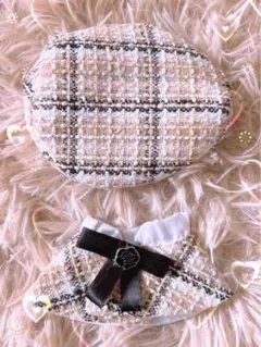 即購入可！ぬい服　ぬいぐるみ服　ポンチョ　黄色　2点セット10cm