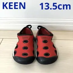 KEEN 子供靴　ベビーサンダル　13.5cm 水陸両用　男の子 女の子　赤色