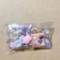 おすそわけ　おしりシール　サンリオ　ウサハナ　タイルシール　おはじき　シマエナガ