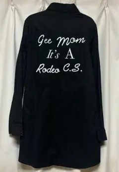お値下げしました！【RODEO CROWNS】シャツワンピース　ロングシャツ