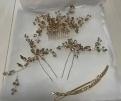 ゴールドヘッドドレス