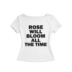 グラフィック ロゴtシャツ ホワイト Mサイズ