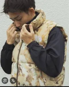 THE NORTH FACE ダウンジャケット S カモフラージュ