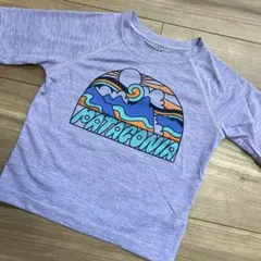 【patagonia】ラッシュガード 半袖Tシャツ　水陸両用 サイズ2T（90）