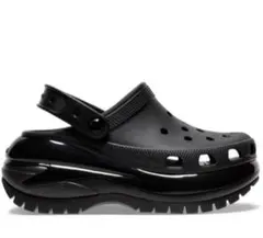 crocs クロックス メガクラッシュブラック厚底
