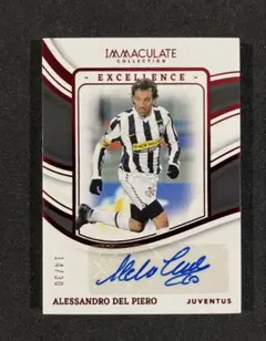 2023-24 Panini Immaculate デルピエロ 直筆サイン