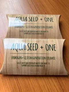 AQUA SEED + ONE 水素・シリコン生成セラミック 2コ - メルカリ