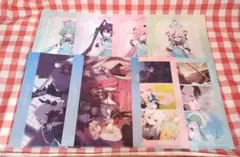 ローソンコラボ ブルーアーカイブ クリアファイル ８枚セット