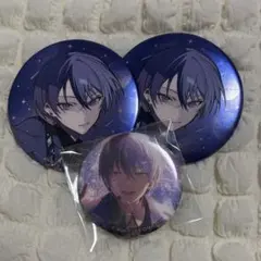 プロセカ 青柳冬弥 あんスタコラボ コネライ 缶バッジ グリ缶