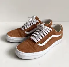 VANS オールドスクール 26cm ブラウン スエード 状態良好