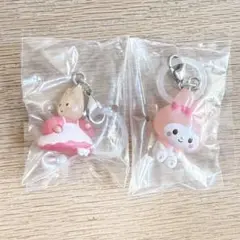 サンリオ　ゆるっとめじるしアクセサリー　マイメロディ　マロンクリーム