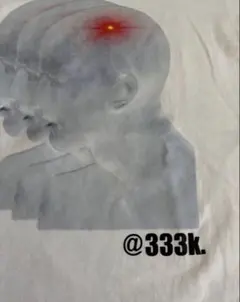希少 333k. Tシャツ 白サイズs k3iju - メルカリ