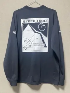 THE NORTH FACE STEAP TECH L ブラック　長袖