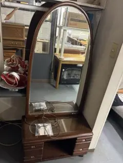 IDC大塚家具 コンソール テーブル 猫脚 アンティーク マホガニー 英国 鏡台 IDC大塚家具 コンソール テーブル 猫脚 アンティーク マホガニー 英国