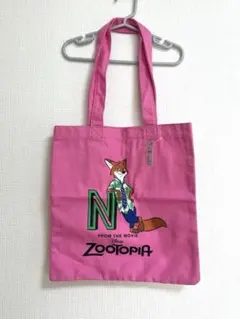 ズートピア ニック　カラートートバッグ