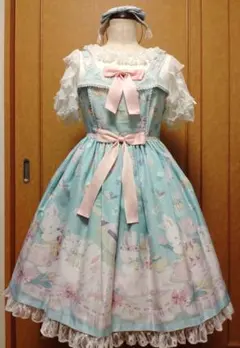 Angelic Pretty うさぎぬいぐるみポシェット【ﾚｱ！】 Shanghai Limited Dreamy Angel Lyrical Bunny Plush Pouch by Angelic