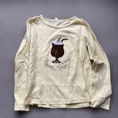 長袖Tシャツ　スパンコール　130cm