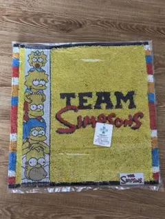 TEAM SIMPSONS ハンカチ25×25ポップファミリー　シンプソンズ