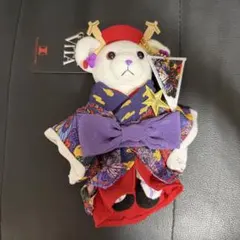 【新品】 イマーシブフォート東京 花魁奇譚 ぬいぐるみチャーム くま