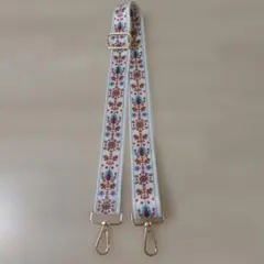 花柄ショルダーストラップ