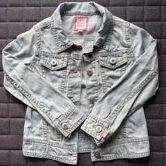 メゾピアノ　デニムジャケット　Gジャン　120