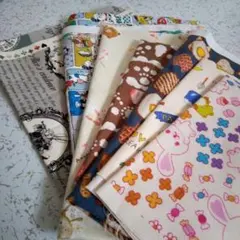 綿プリント生地セット 多彩なデザイン