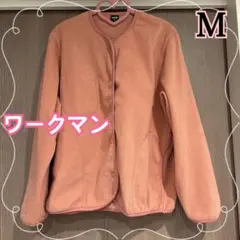 WORKMAN ワークマン フリースジャケット アウター サーモンピンク M