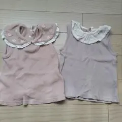 バースデイ　tete a tete 80サイズ トップス 2枚セット